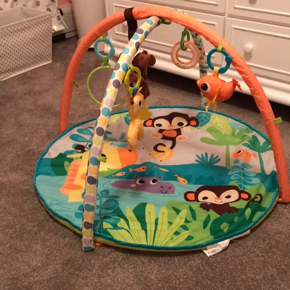 bright starts monkey activity gym